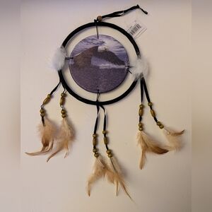 Dreamcatcher with Eagle, Water & Bridge